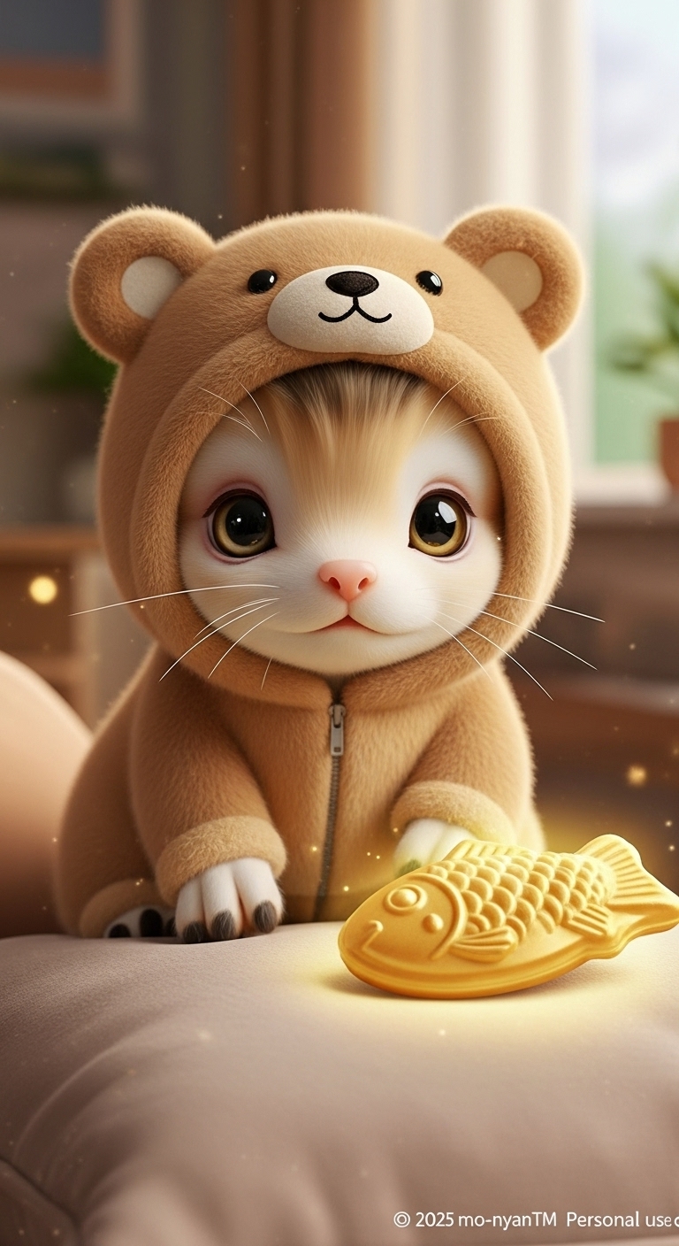 もぉにゃん クマの着ぐるみ