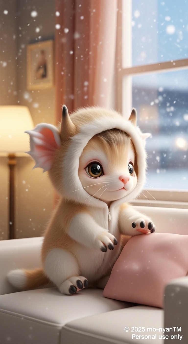 もぉにゃん 牛の着ぐるみ